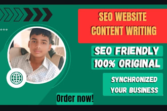 seo website content writing or copy writing