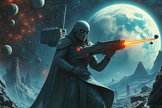 draw sci fi art, concept art, sci fi art illustration
