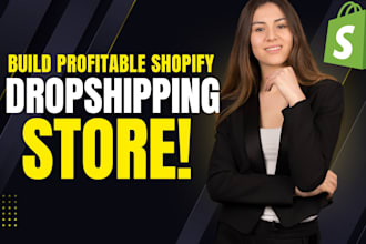 build profitable shopify dropshipping store