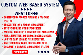 build custom construction CRM dashboard procore buildertrend asana