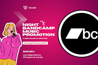 bandcamp music promotion to reach organic digital marketing listeners