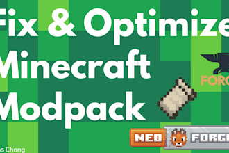 optimize and fix your minecraft modpack