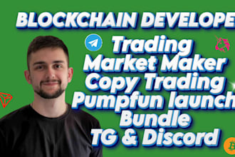 make pumpfun, raydium, meteora  bundle bot, launch bot, market maker bot