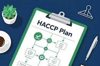create haccp documentation and food safety plans