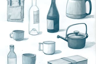 sketch your ideas or concepts into a product sketch