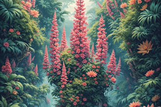 draw an botanical product illustration