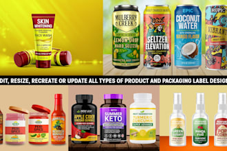 design,redesign,edit,resize or recreate,cbd,box,pouch,product or packaging label
