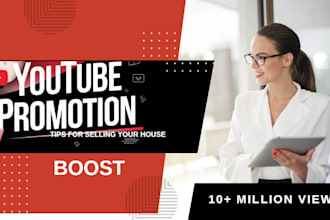 boost your youtube views with real organic promotion