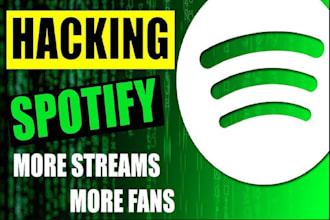 promote your spotify monthly listeners followers streams