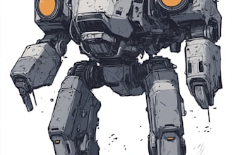 illustrate your mecha, robot and armored characters