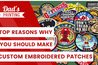 create quick custom machine embroidery digitize design for patches
