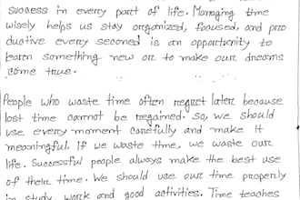 provide professional handwriting services
