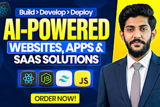 build ai automation website and mobile app