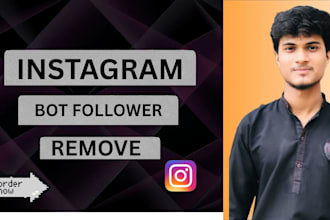 unfollow instagram following manually remove bot