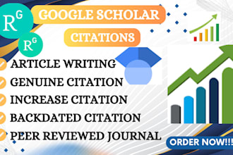 increase google scholar citations, backdated citations