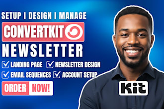 setup convertkit newsletter kit landing page expert convertkit email marketing