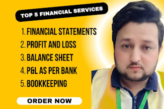 create income statement, profit and loss, financial statements