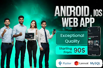 do flutter mobile and web app development