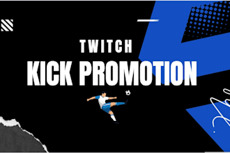 advertise your twitch or kick stream for organic growth