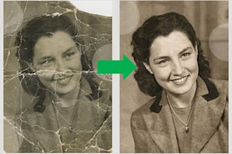 restore, edit, colorize and fix your old photos