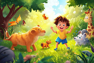 design children story book illustration