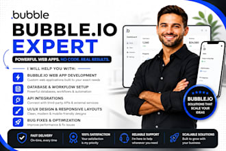 build bubble io website, bubble mvp, bubble developer, build bubble saas app