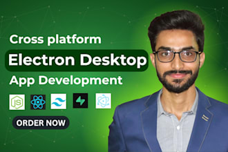 build cross platform desktop application with electronjs, nodejs, reactjs