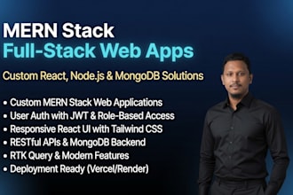 a full stack mern web application