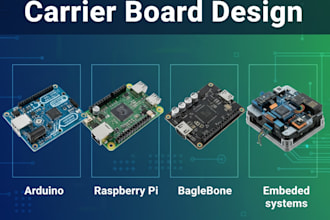 design your custom raspberry pi or arduino carrier board