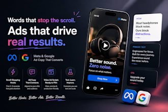 be your creative meta and google ad copy writer
