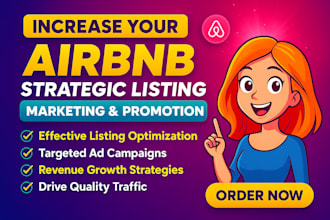 boost airbnb bookings with airbnb listing strategic marketing, promo videos