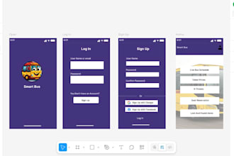 modern mobile and web uiux in figma