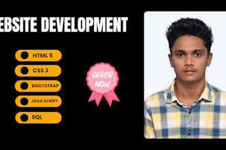build a unique wordpress website as a front end developer