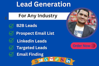 do b2b lead generation, prospect list and linkedin lead generation
