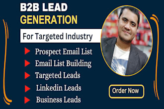 do b2b lead generation, prospect list and linkedin lead generation