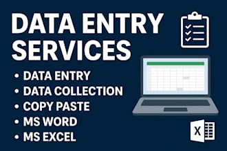 do data entry accurate and efficient