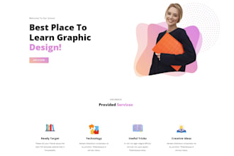 build a professional website using laravel or codeigniter