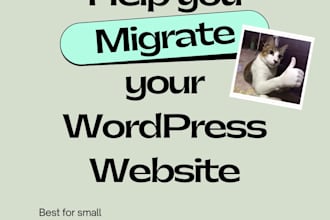 help you in migrate your wordpress website