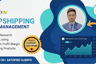 be your expert ebay dropshipping virtual assistant for product listing
