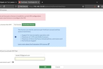 configure and secure your fortigate firewall and implement VPN