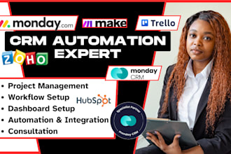 monday crm automation, monday workspace monday project management, monday expert