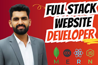 do full stack website development as a front end backend developer