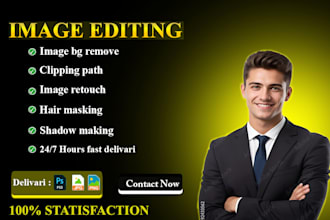 do professional image editing, bg removal,bulk photo edit