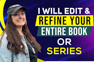 edit and refine your entire book or series