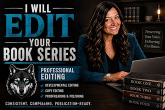 edit and refine your entire book or series