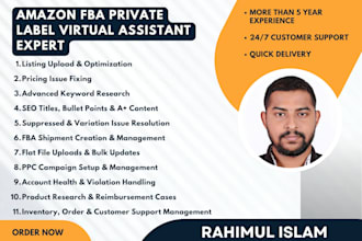 comprehensive amazon seller central management, listings, fba and more