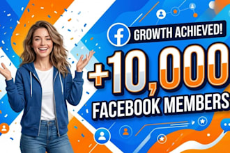 10,000 facebook group members to scale your group