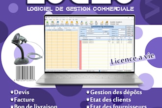create a software manage your inventory, clients, suppliers