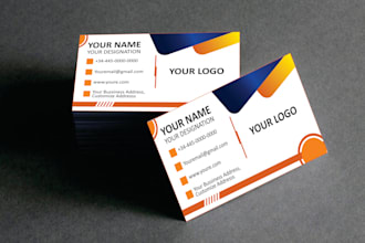 design bussiness  invitation card in corel draw