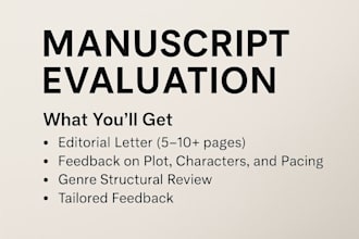 evaluate your ya, mg fantasy, or lgbtq manuscript with professional feedback